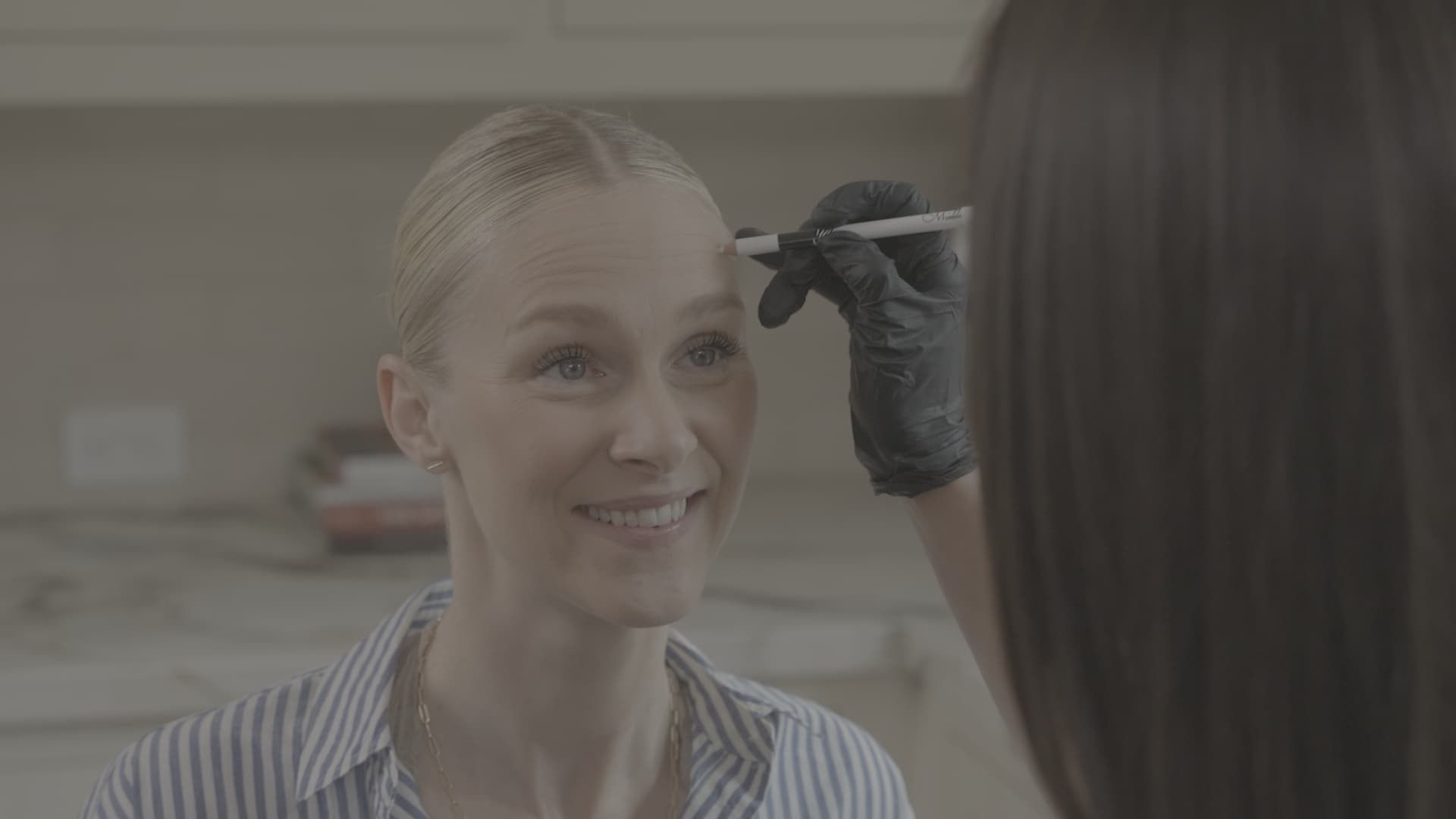 Before Commercial video production for beauty technology brand with color grading and sound design